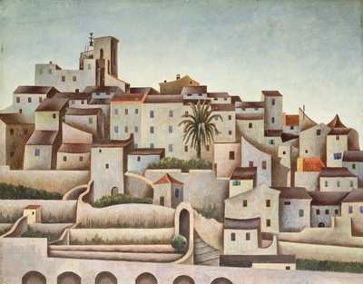 Biot, c.1925 (óleo sobre tela) de Edward Alexander Wadsworth
