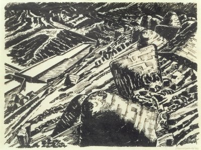 Escória de Concha, Colina Velha de Edward Alexander Wadsworth