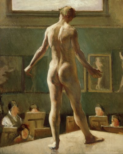 Figura masculina em pé de Edward Alexander Wadsworth