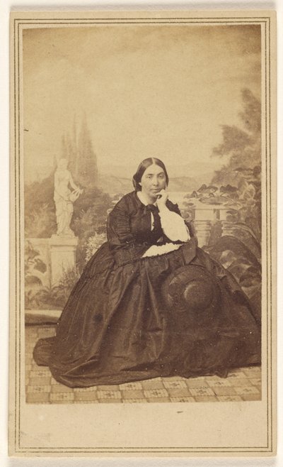 Jessie Benton Fremont, esposa do General J.C. Fremont e filha do Senador Thomas Hart Benton. de Edward Anthony