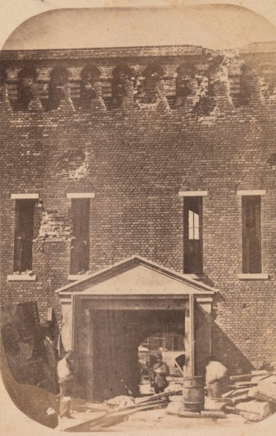 A evacuação de Fort Sumter, abril de 1861. de Edward Anthony