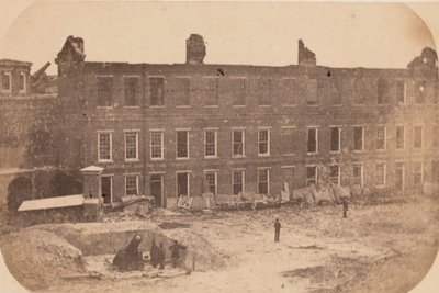 A evacuação de Fort Sumter, abril de 1861, abril de 1861. de Edward Anthony
