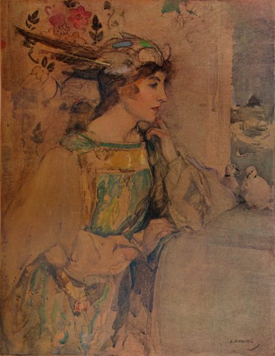 Ansioso, c1900. de Edward Arthur Walton