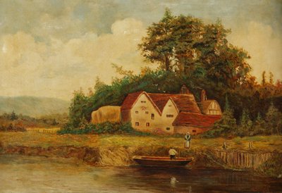 Um moinho de Worcestershire, 1897 de Edward Austin