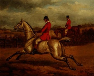 O Caçador (óleo sobre tela) de Edward Benjamin Herberte