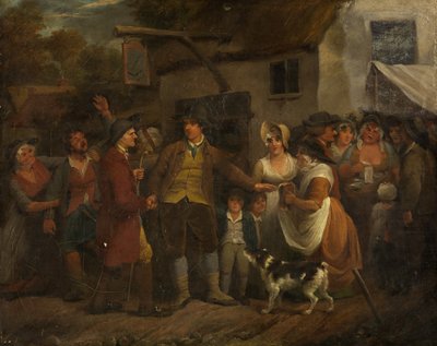 A Porta da Casa da Ale (óleo sobre tela) de Edward Bird