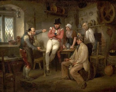 O recruta, 1806 de Edward Bird
