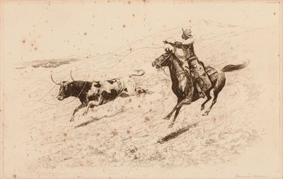Fim da corrida (O lançamento longo) de Edward Borein