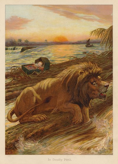 In Deadly Peril (litografia a cores) de Edward Brice Montefiore