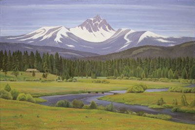 Nas montanhas Cascade de Edward Bruce