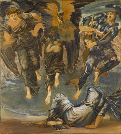 A morte da Medusa de Edward Burne-Jones