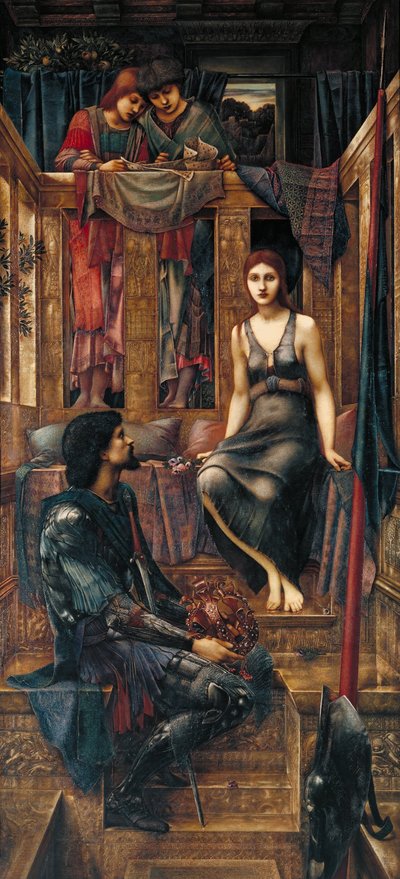 Rei Cophetua e a empregada mendigo de Edward Burne-Jones