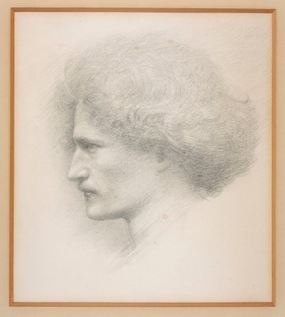 Retrato de Ignacy Jan Paderewski de Edward Burne-Jones