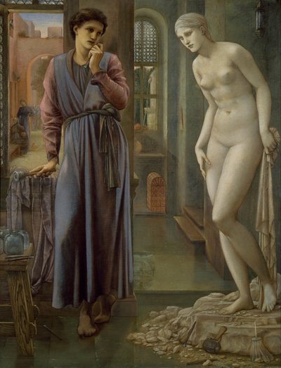 Pigmalião e a imagem - Os refrões das mãos de Edward Burne Jones