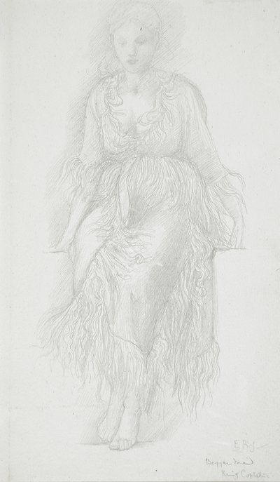 Mulher Sentada de Edward Burne-Jones