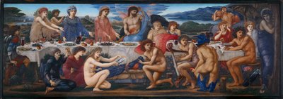 A festa de Peleu de Edward Burne-Jones