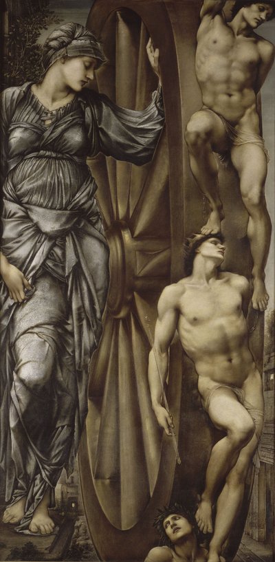 A Roda da Fortuna de Edward Burne-Jones