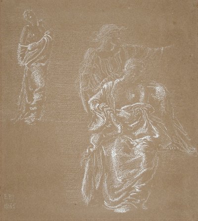 Três figuras de Edward Burne-Jones