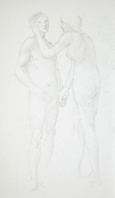 Dois nus femininos de Edward Burne-Jones