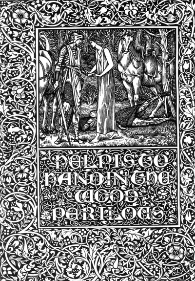 A ajuda é entregar o Wood Perilous, 1896 de Edward Burne Jones