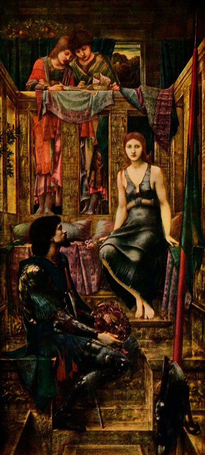 Rei Cophetua e a mendiga, 1884, 1911 de Edward Burne Jones