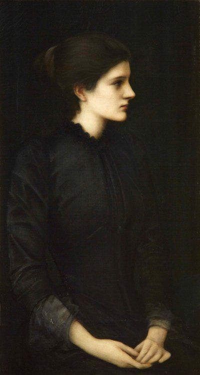 Retrato de Amy Gaskell, 1893. de Edward Burne Jones
