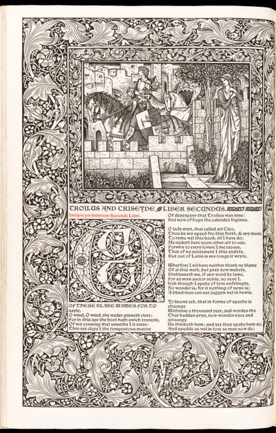 The Works of Geoffrey Chaucer Now Newly Imprinted