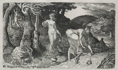 O ribeiro, 1829. de Edward Calvert