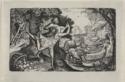 A festa do Cider de Edward Calvert