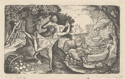 A Festa de Cyder de Edward Calvert