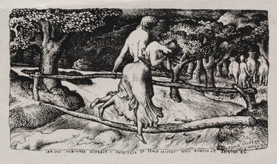 O Dilúvio, 1829. de Edward Calvert