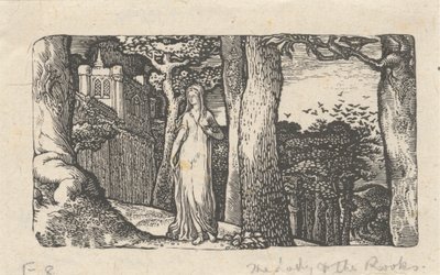 A Senhora e os Rooks de Edward Calvert