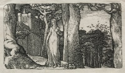 A Dama e as Torres, 1829. de Edward Calvert