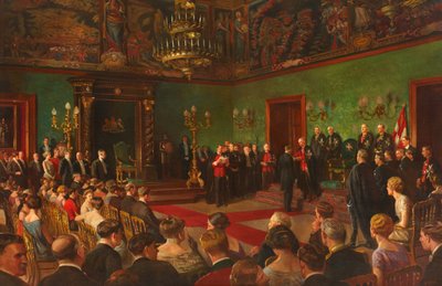Peregrinação, 26 de Março de 1926, Membro da Ordem Real Vitoriana de St John Investiture em Malta de Edward Caruana Dingli