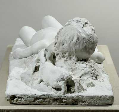 Fauno Adormecido (gesso) de Edward Clark Potter