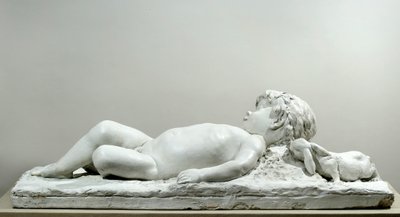 Fauno Adormecido (gesso) de Edward Clark Potter