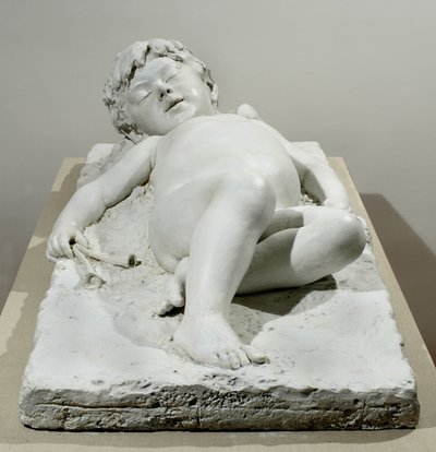 Fauno Adormecido (gesso) de Edward Clark Potter