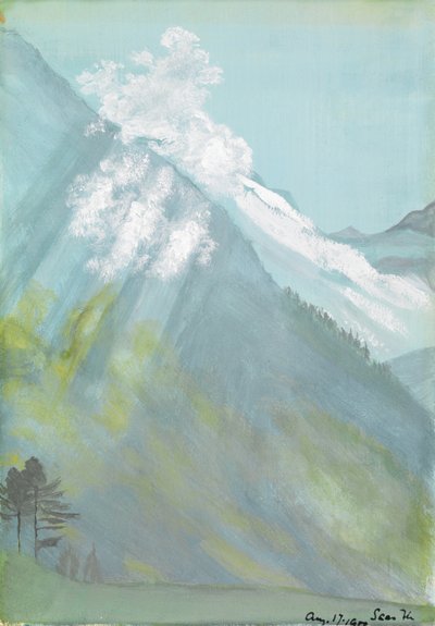 Saas-Fee, Suíça de Edward Clifford