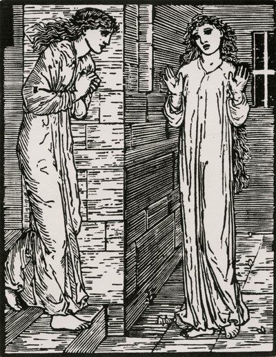 Vem para a Primeira Irmã de Edward Coley (after) Burne Jones