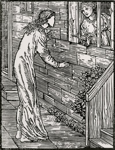 Vem para o Segundo de Edward Coley (after) Burne Jones