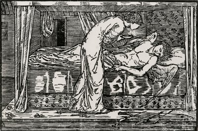 Espionagem Psíquica de Edward Coley (after) Burne Jones