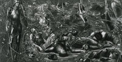 The Briar Wood, de The Briar Rose Series de Edward Coley (after) Burne Jones
