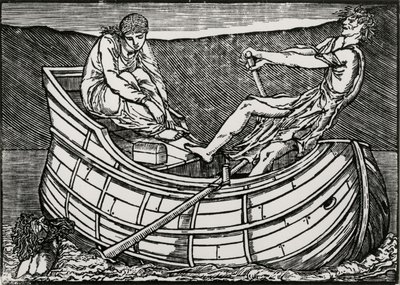 A Cabeça a Subir de Edward Coley (after) Burne Jones