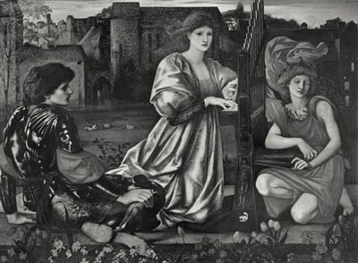 A Canção de Amor de Edward Coley (after) Burne Jones