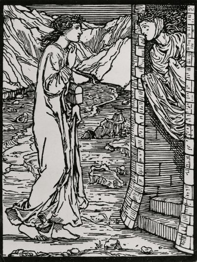 A Torre Falante de Edward Coley (after) Burne Jones
