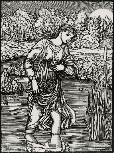 A Tarefa dos Canaviais de Edward Coley (after) Burne Jones