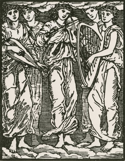Sem título de Edward Coley (after) Burne Jones