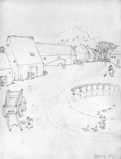 Uma Fazenda, 4 de Dezembro de Edward Coley Burne Jones