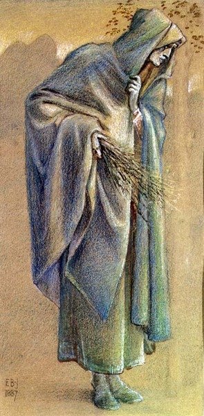 Figura camuflada de Edward Coley Burne Jones