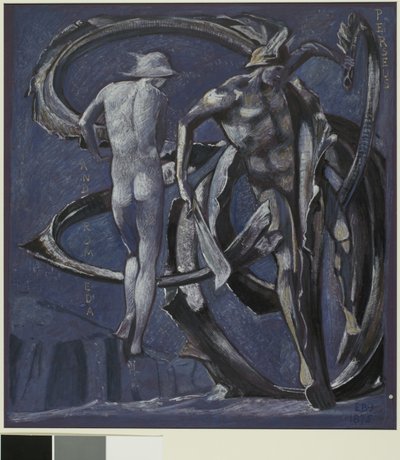 Perseus e Andrómeda, estudo para The Doom Fulfilled de Edward Coley Burne Jones